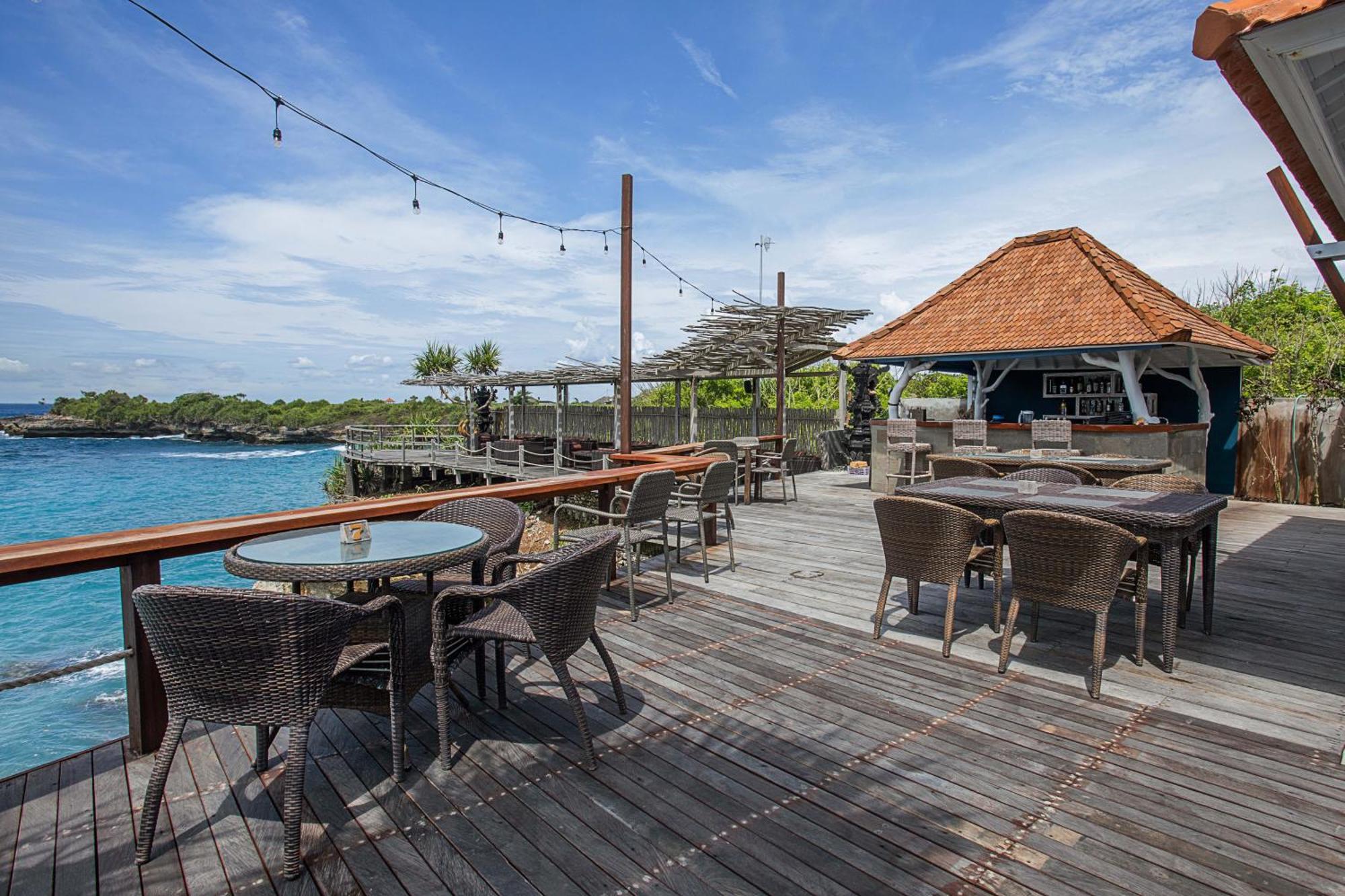 Water Blow Huts Nusa Lembongan Zewnętrze zdjęcie