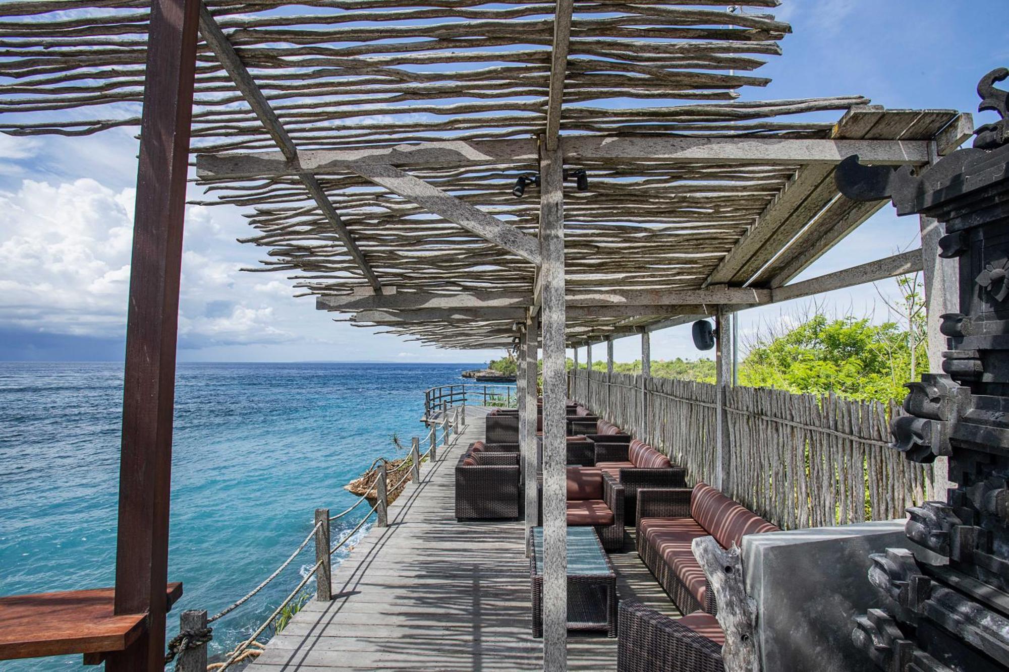 Water Blow Huts Nusa Lembongan Zewnętrze zdjęcie