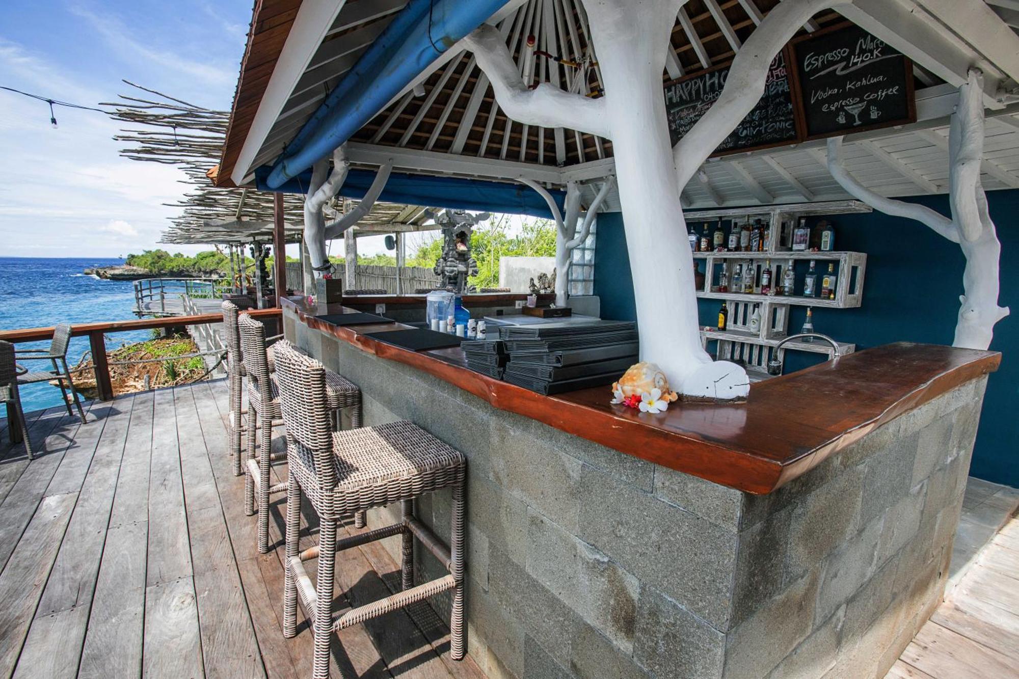 Water Blow Huts Nusa Lembongan Zewnętrze zdjęcie
