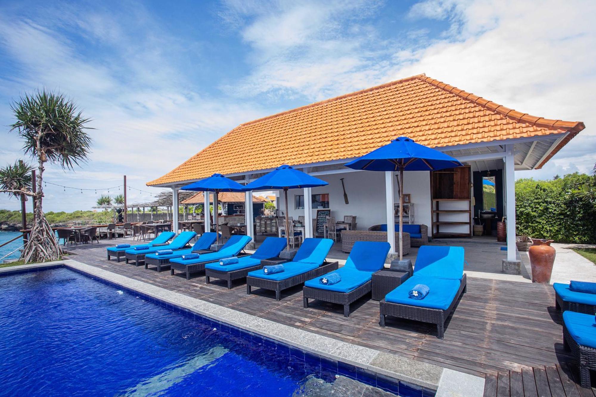 Water Blow Huts Nusa Lembongan Zewnętrze zdjęcie