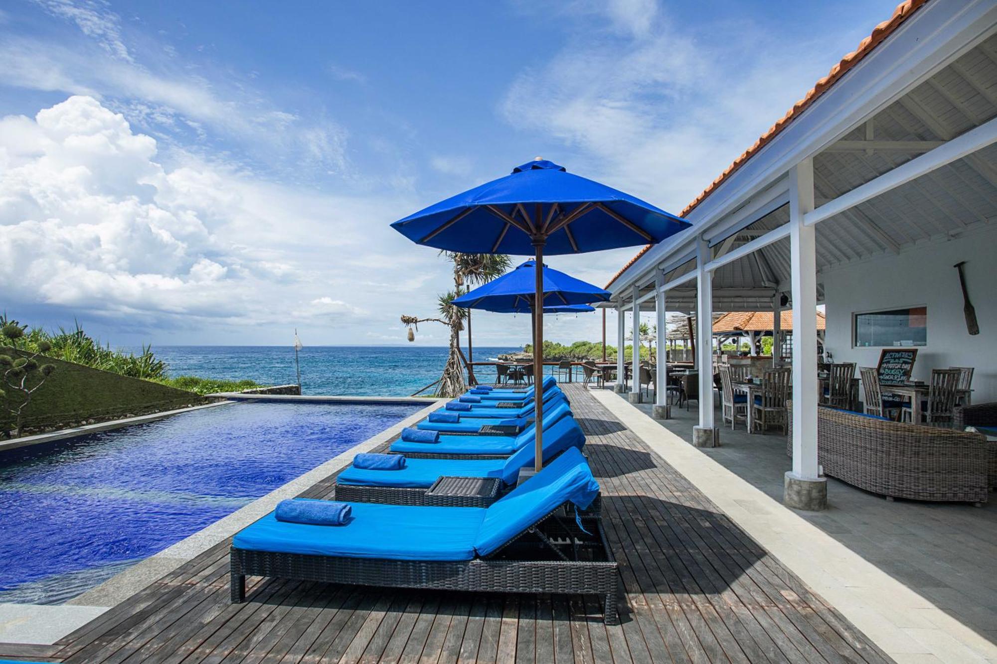 Water Blow Huts Nusa Lembongan Zewnętrze zdjęcie