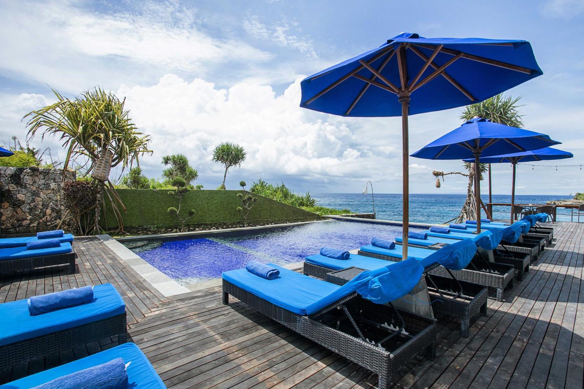 Water Blow Huts Nusa Lembongan Zewnętrze zdjęcie