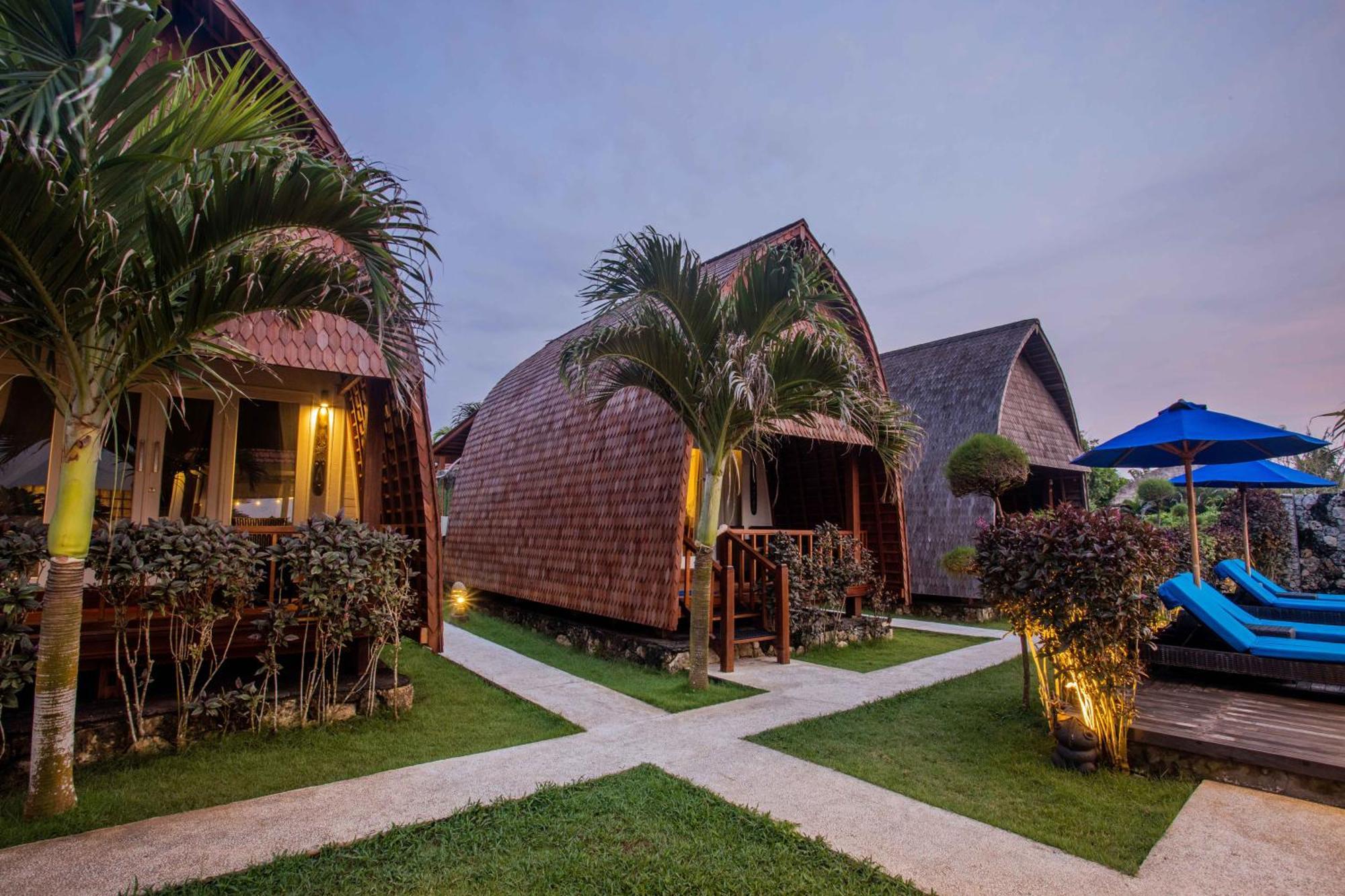 Water Blow Huts Nusa Lembongan Zewnętrze zdjęcie