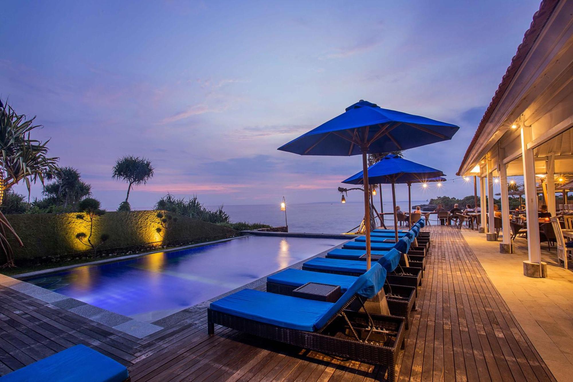 Water Blow Huts Nusa Lembongan Zewnętrze zdjęcie